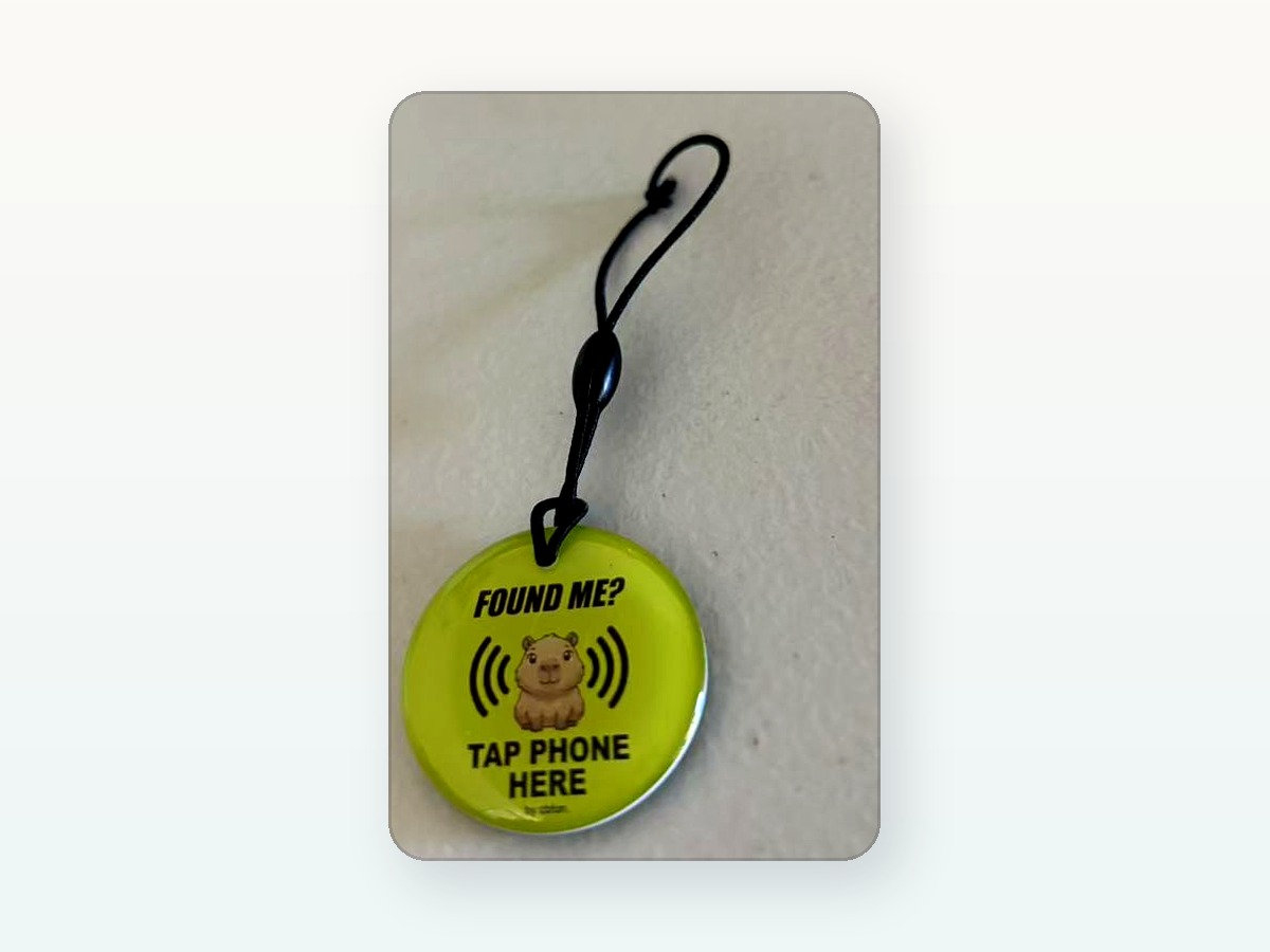 QB Smart Tag product close-up